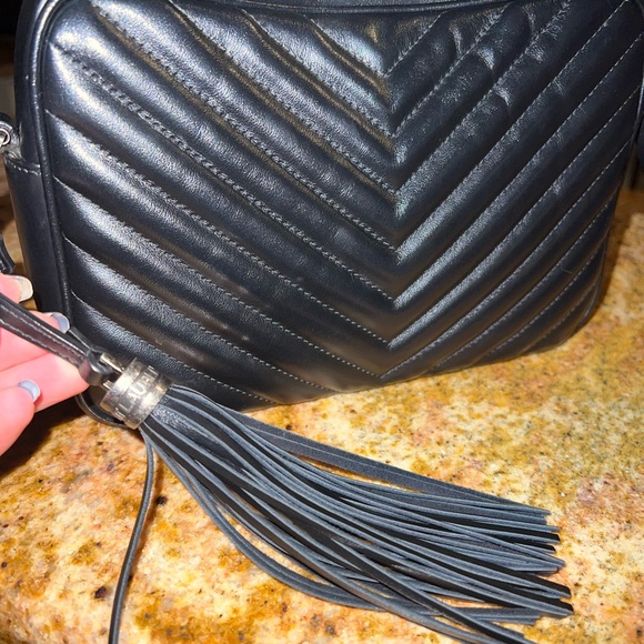 YSL Camera Bag black leather - Picture 5 of 17